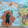 Artist adds signature to latest mural downtown