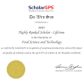 Professor Da-Wen Sun Honoured by ScholarGPS 2025 with 11 Highly Ranked Scholar™ Certificates