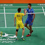 Badminton: China ends Britain's run in men's doubles