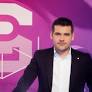 Matthieu Lartot et Clémentine Sarlat à la présentation de STADE 2 à la rentrée.