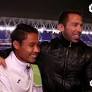 Evan Dimas attends his first Espanyol match