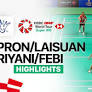 Tidapron Kleebyeesun/Nattamon Laisuan (THA) vs Apriyani Rahayu/Febi Setianingrum (INA) - Highlight | Sands China LTD Macau Open 2025