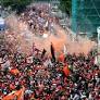 'Jakmania' celebrate Persija victory with parade
