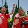 Young football stars get the ultimate Soweto Derby surprise