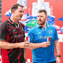 All hearts with cricketers Jonty Rhodes, Dale Steyn and Aaron Finch