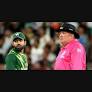 Umpire Marais Erasmus has a poor day at work