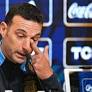 Emotional Scaloni: Hope Messi isn't playing last Argentina home game