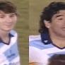 What happened when Lionel Messi and Diego Maradona played on the same team for the one and only time