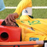 South Africa captain Refiloe Jane stretchered out of World Cup match after collision