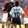 World Cup 2014 countdown: Ariel Ortega head-butts Edwin van der Sar in 1998