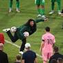 Lionel Messi Creates Magical Moment With Soccer Legend Ahead of Inter Miami Win