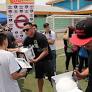 Esteban Paredes visitó el Cread Pudahuel para compartir con niños y jóvenes