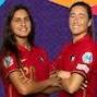 Junior Senior with Portugal's Kika Nazareth and Carolina Mendes