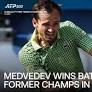 Highlights: Medvedev ends Wawrinka's Dubai run, moves into QFs