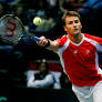 WATCH: Chiudinelli plays final match with Federer on hand