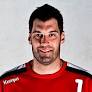 Die österreichischen Nationalspieler Roland Schlinger und Nikola Marinovic vor dem Spiel gegen die Deutschen