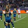 Kosovare Asllani scores, extending Sweden's second-half lead over Poland