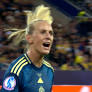 Stina Blackstenius gives Sweden a 1-0 lead over Poland | UEFA Women's Euro 2025
