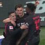 Patrik Schick finds the back of the net for Bayer Leverkusen