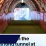 A walk through the famous long tunnel at the Rajko Mitic Stadium