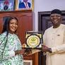 Minister Utsev Honours Super Falcons Star Francisca Ordega For Wafcon Victory