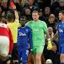 Everton’s Gueye sent off for slapping teammate during game against Man United