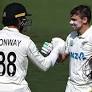 New Zealand v West Indies: Dean Conway & Tom Latham share 323-run stand