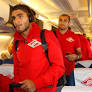 Aras Özbiliz and Yura Movsisyan in Spartak's starting lineup