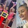 Yura Movsisyan's daughter won a prize in rhythmic gymnastics