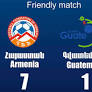 Armenian National Football Team held its greatest victory over the hostory