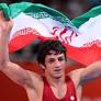 Iran wins its first gold medal at London 2012 thanks to wrestler Hamid Sourian