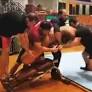 Iranian World Champion Reza Yazdani Back Training