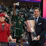 Panathinaikos protest refereeing by removing Dejan Bodiroga banner