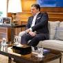 Dejan Bodiroga meets the Greek Prime Minister in Athens