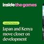 Japan and Kenya move closer on development