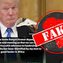 Fabricated graphic used to claim that Trump invited Kenyan politician Kalonzo Musyoka to White House