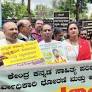 Writers, activists stage protest against Mahesh Joshi in Hassan