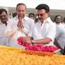 Tamil Nadu CM MK Stalin Honors CN Annadurai and Karunanidhi