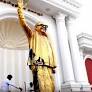 M Karunanidhi's statue defaced in Tamil Nadu's Salem, probe launched