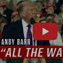 New Barr Ad Features President Trump Praising Him as a “Good Guy and a Warrior”