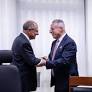 Elder Soares meets with vice president of Brazil