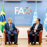 Bilateral meeting with H.E. Luiz Paulo Teixeira, Minister for Agrarian Development and Family Agriculture of the Federative Republic of Brazil