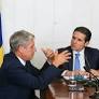 Chamber President Hugo Motta Meets Minister Paulo Teixe...