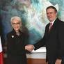 Foreign Secretary Marcelo Ebrard meets with US Deputy Secretary of State Wendy Sherman at the Foreign Ministry