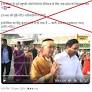 Palm reader misidentified as former Indonesian president Joko Widodo at Indian temple