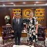 The Cuban Ambassador to Indonesia is received by Ahmad Muzani, President of the People's Consultative Assembly (MPR) of Indonesia.