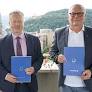 Fotogalerie: Zleva: Jiří Adámek, místostarosta Litoměřic, Richard Brabec, hejtman Ústeckého...