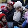 Greece prepares floating migrant shelters as borders tighten