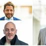 Spuigasten: Hilbert Bredemeijer (CDA) en Sebastian Kruis (PVV) met Machiel de Graaf