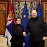 The Chairman of the Verkhovna Rada of Ukraine, Ruslan Stefanchuk, held a meeting with the President of the National Assembly of the Republic of Serbia, Ana Brnabić